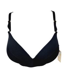 Lively Black  The All Day No Wire Push Up Bra  Size 38DD Style 45430 New